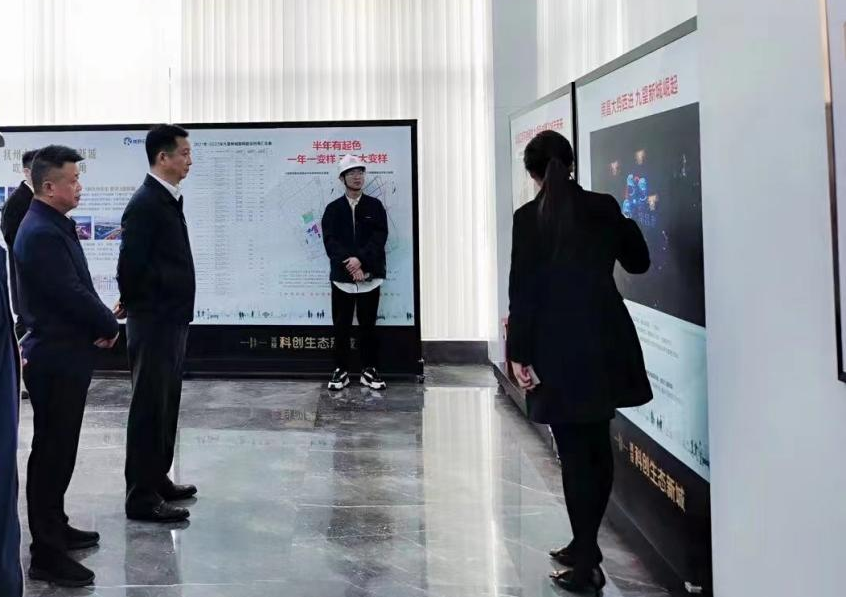 南昌市委常委、副市長(zhǎng)肖云一行調(diào)研城投科創(chuàng)生態(tài)新城項(xiàng)目
